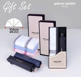3단 수동 본지골드 우산+웰빙130g 타올 세트