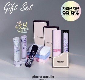 3단슬림 첫사랑 암막 우양산+웰빙130g 타올 세트